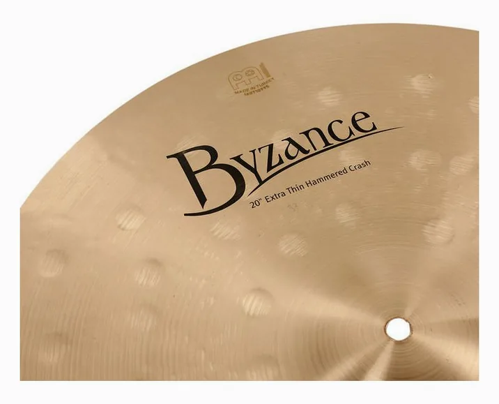 Meinl 20" Byzance Extra Thin Crash, dettaglio ravvicinato, photo 3