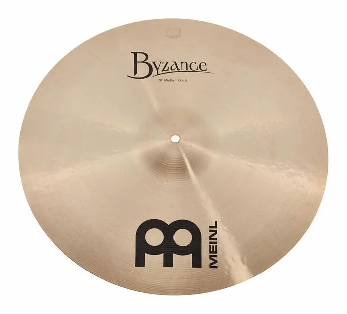 Meinl 20" Byzance Medium Crash, su sfondo neutro, photo 2