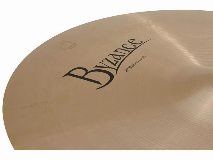 Meinl 20" Byzance Medium Crash, vista dall'alto, photo 4