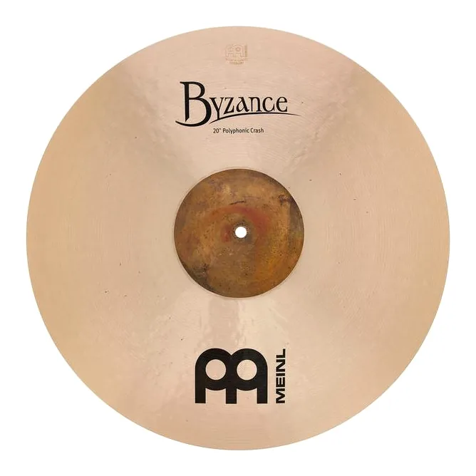 Meinl 20" Byzance Polyphonic Crash, vista frontale, photo 2