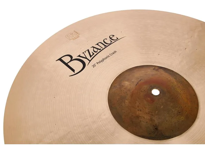 Meinl 20" Byzance Polyphonic Crash, vista di lato, photo 4