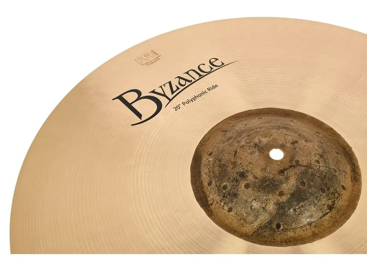 Meinl 20" Byzance Polyphonic Ride, vista di tre quarti, photo 4