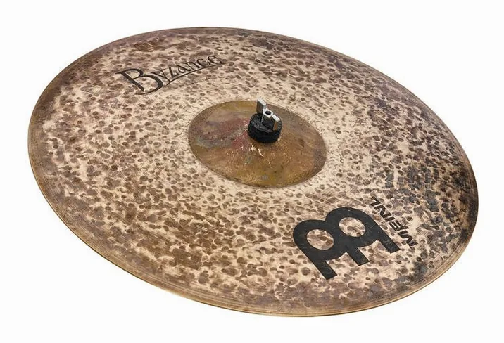 Meinl 20" Byzance Raw Bell Ride, su sfondo neutro