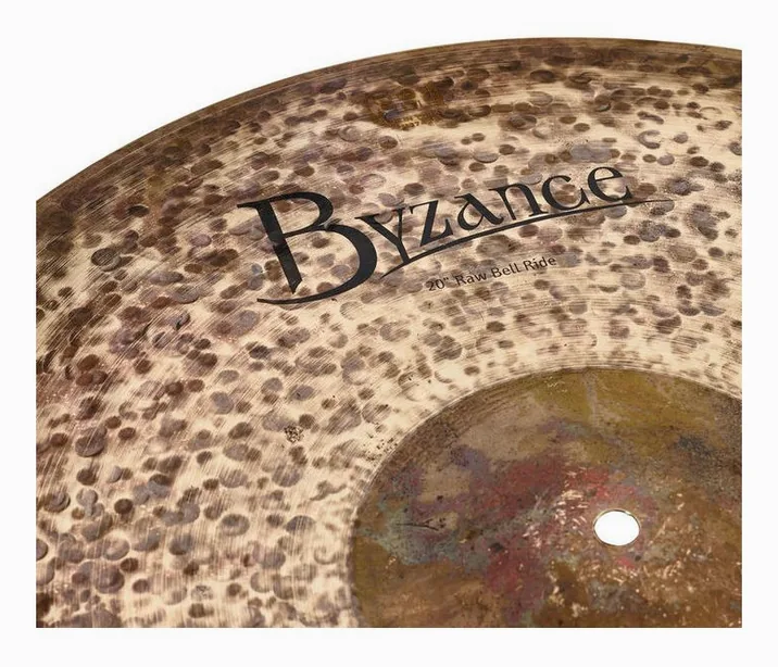 Meinl 20" Byzance Raw Bell Ride, vista dall'alto, photo 3