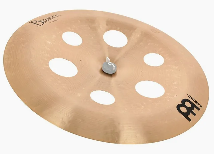Meinl 20" Byzance Trash China Trad., di fronte su sfondo neutro