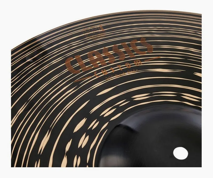 Meinl 20" Classics Custom Dark Ride, vista dall'alto, photo 3