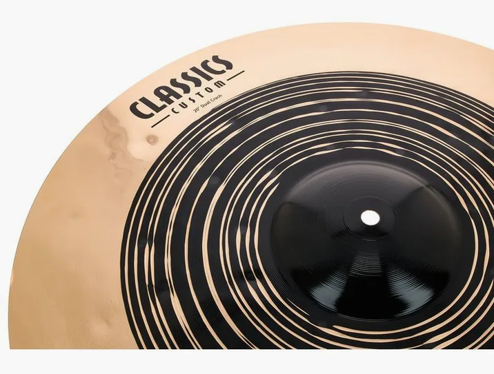 Meinl 20" Classics Custom Dual Crash, vista frontale, photo 4