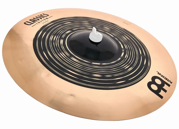 Meinl 20" Classics Custom Dual Ride, di fronte su sfondo neutro