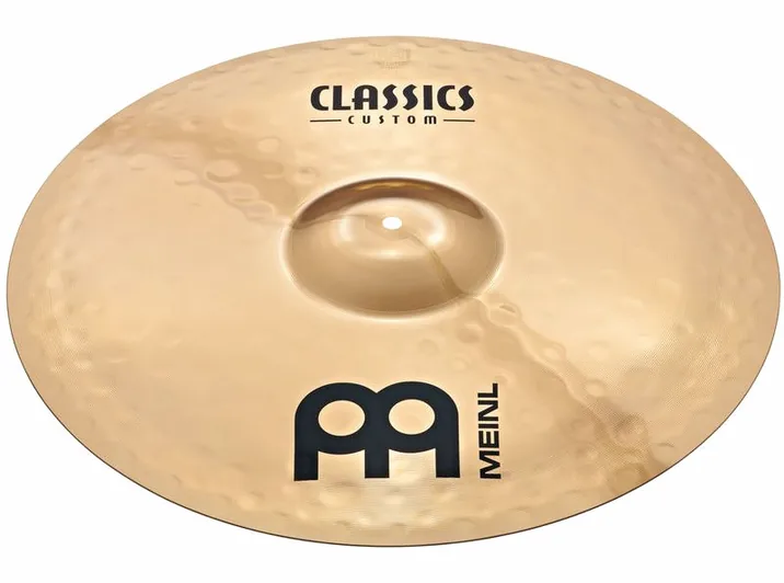 Meinl 20" Classics Custom Pow. Ride, di fronte su sfondo neutro