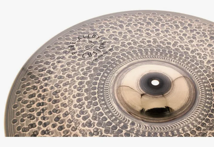 Meinl 20" Pure Alloy Custom Crash, vista di lato, photo 3