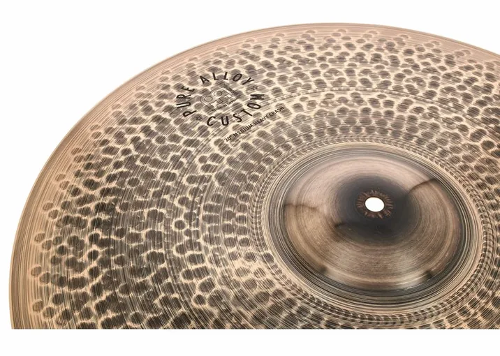 Meinl 20" Pure Alloy Custom MH Crash, vista di lato, photo 4