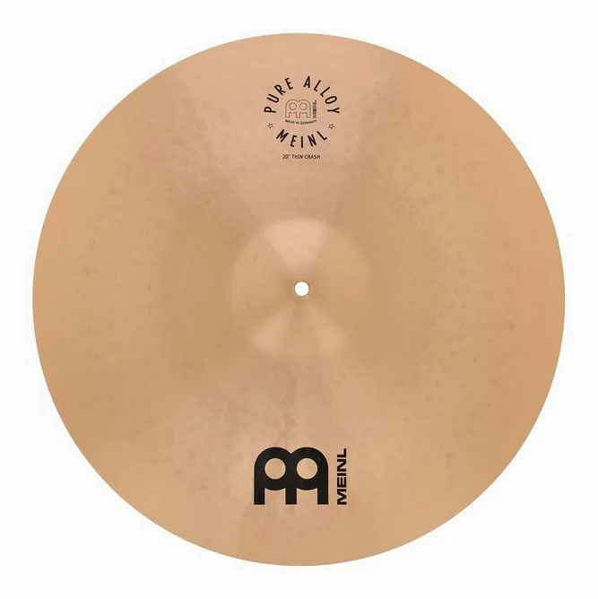 Meinl 20" Pure Alloy Thin Crash, vista di lato, photo 2