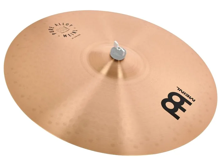 Meinl 20" Pure Alloy Thin Ride, di fronte su sfondo neutro
