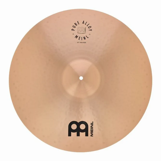 Meinl 20" Pure Alloy Thin Ride, su sfondo neutro, photo 2
