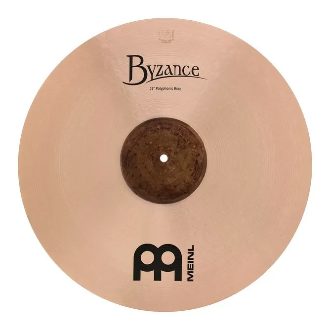 Meinl 21" Byzance Polyphonic Ride, vista dall'alto, photo 2