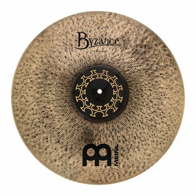 Meinl 21" Byzance Thomas Lang Ride, vista frontale, photo 2