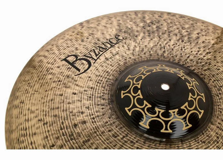 Meinl 21" Byzance Thomas Lang Ride, vista di tre quarti, photo 4