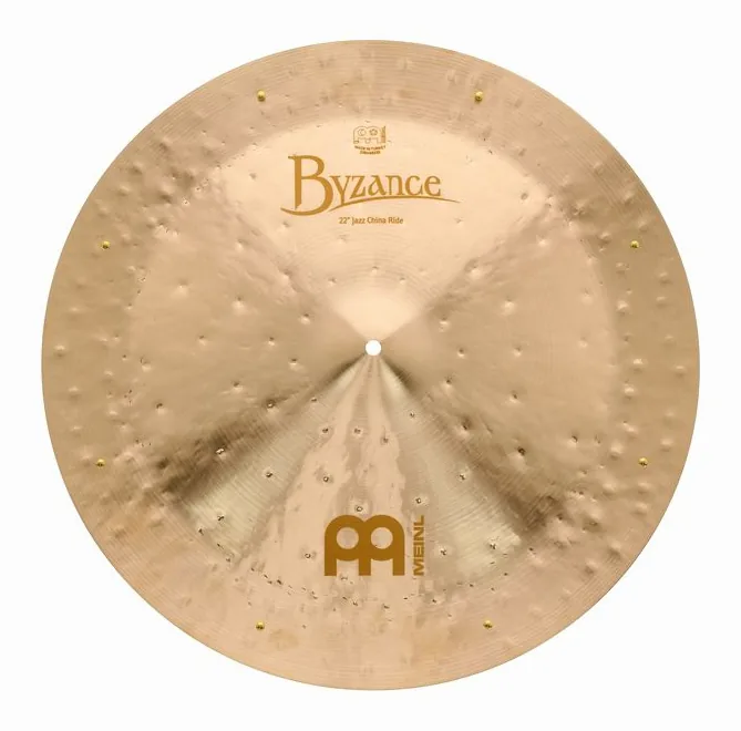 Meinl 22" Byz. Sizzle Jazz Ch. Ride, vista di lato, photo 3