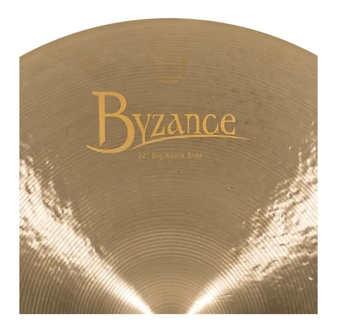 Meinl 22" Byzance Big Apple Ride, vista di tre quarti, photo 4