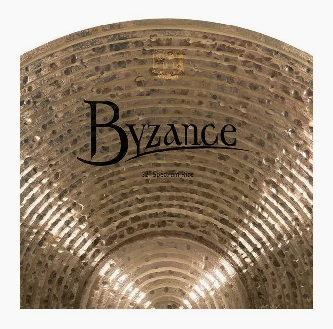 Meinl 22" Byzance Dark Spectrum Ride, vista frontale, photo 4