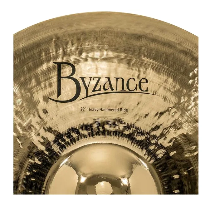 Meinl 22" Byzance Heavy H. Ride, vista di tre quarti, photo 4