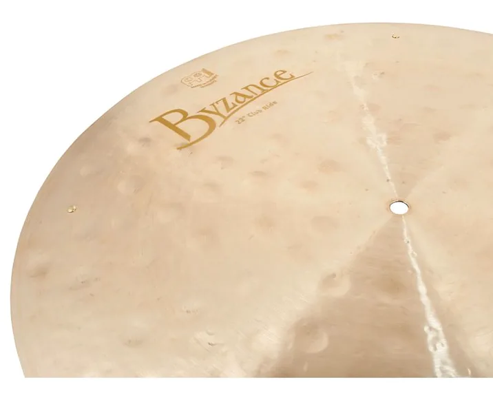 Meinl 22" Byzance Jazz Club Ride, vista di lato, photo 3