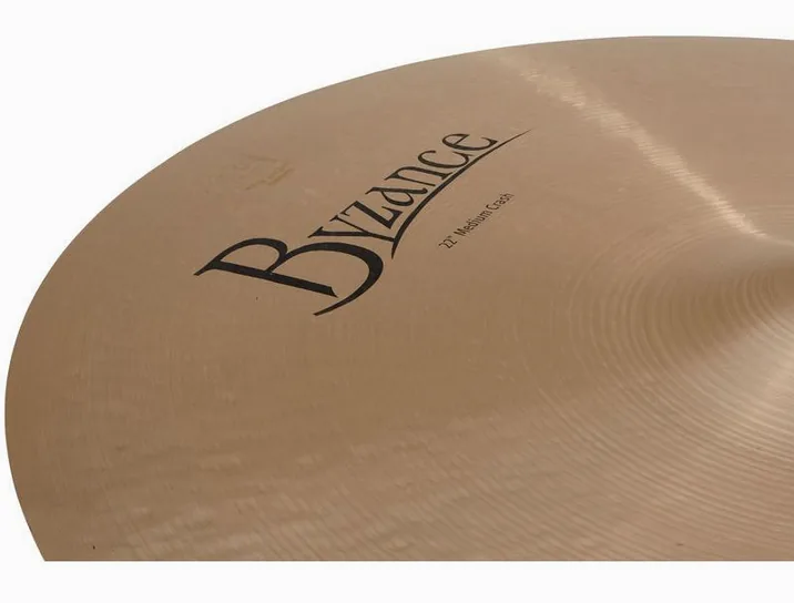 Meinl 22" Byzance Medium Crash, vista di tre quarti, photo 4