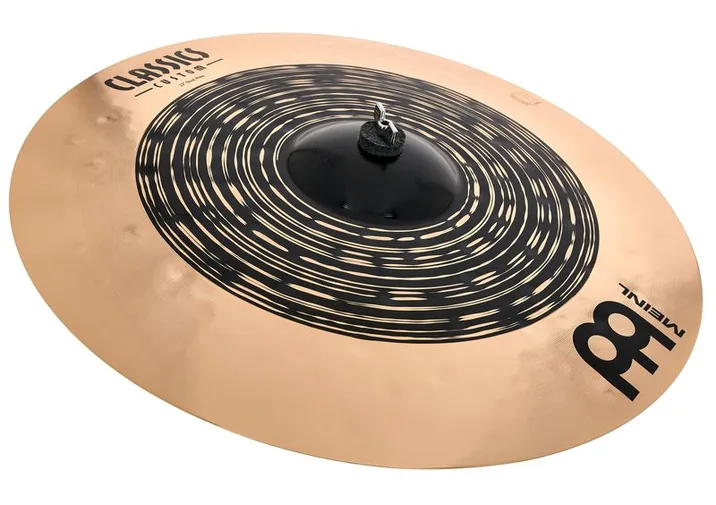 Meinl 22" Classics Custom Dual Ride, di fronte su sfondo neutro