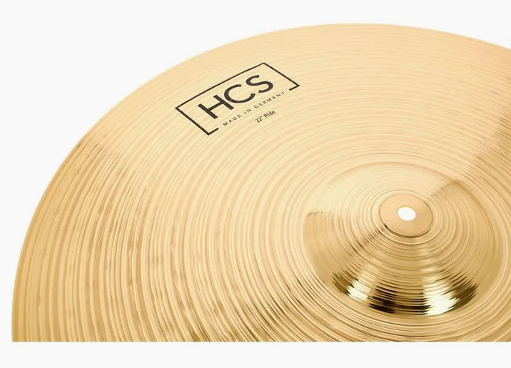 Meinl 22" HCS Ride, dettaglio ravvicinato, photo 3
