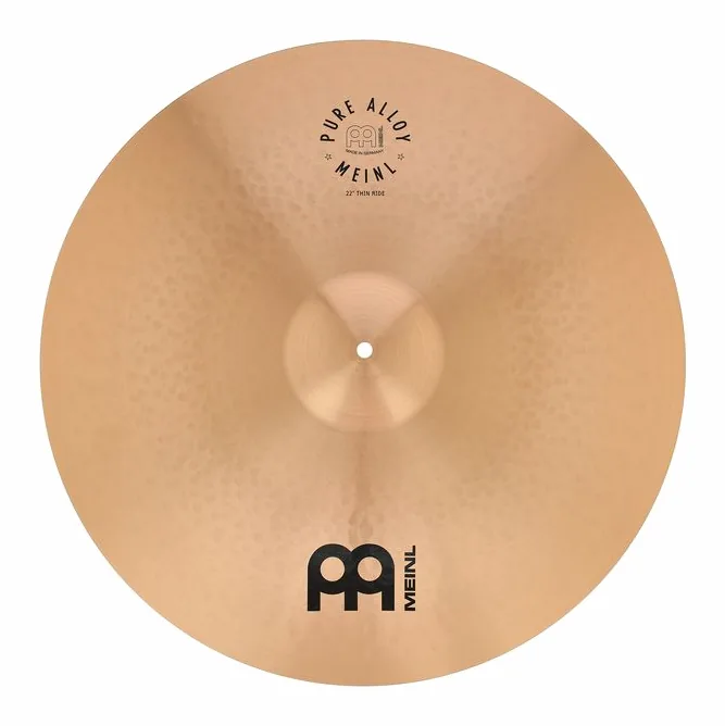 Meinl 22" Pure Alloy Thin Ride, vista di tre quarti, photo 2