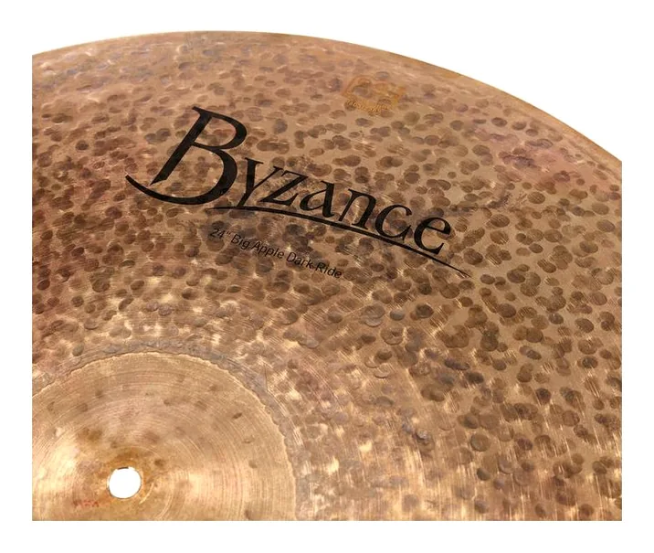Meinl 24" Byzance Dark B. Apple Ride, dettaglio ravvicinato, photo 4