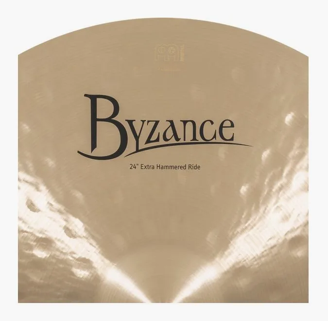 Meinl 24" Byzance Extra Ham. Ride, vista frontale, photo 4