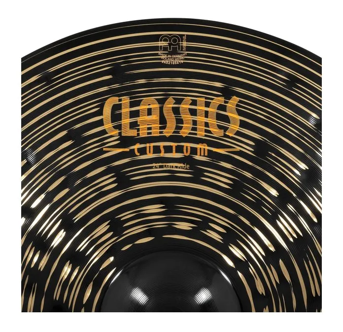 Meinl 24" Classics Custom Dark Ride, vista frontale, photo 4