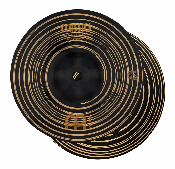Meinl 8" Cl. Cust. Dark Micro Stack, vista dall'alto, photo 2