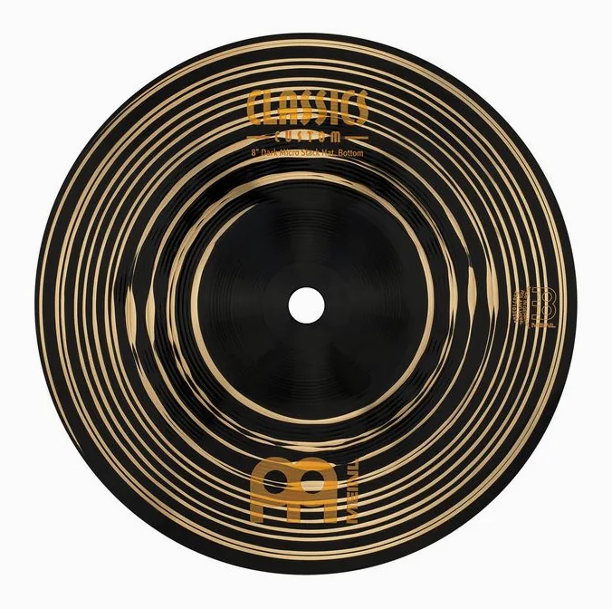 Meinl 8" Cl. Cust. Dark Micro Stack, dettaglio ravvicinato, photo 3