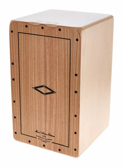 Meinl Artisan Tango Cajon Eucalyptus, di fronte su sfondo neutro