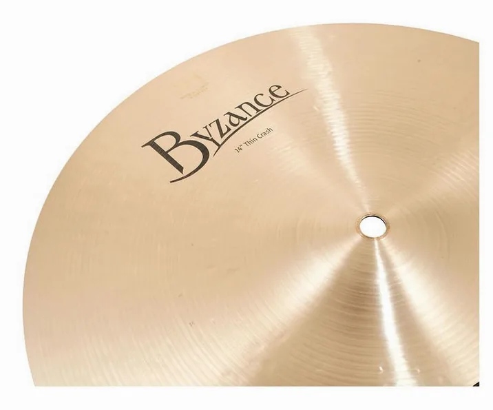 Meinl 14" Byzance Thin Crash, vista frontale, photo 4
