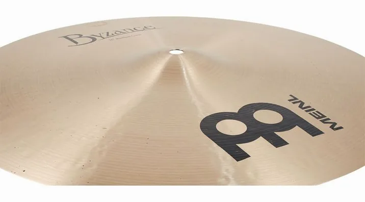 Meinl 16" Byzance Medium Crash, vista dall'alto, photo 3