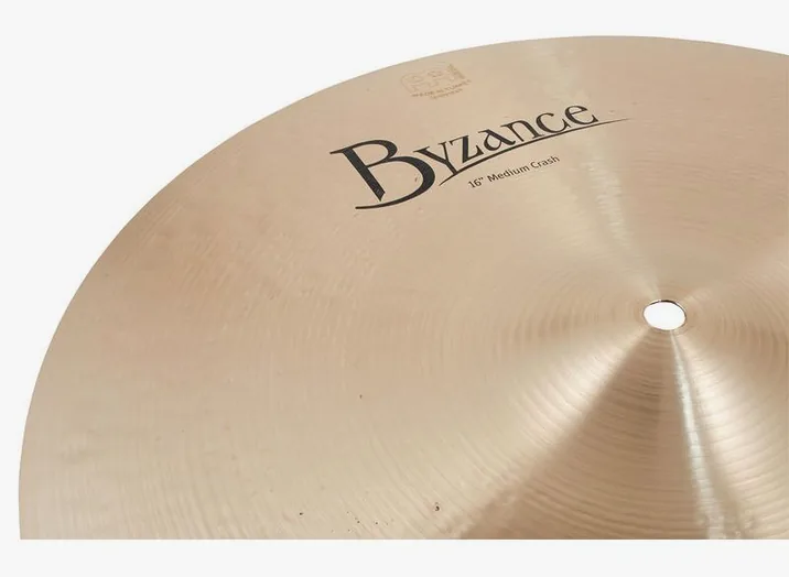 Meinl 16" Byzance Medium Crash, vista frontale, photo 4