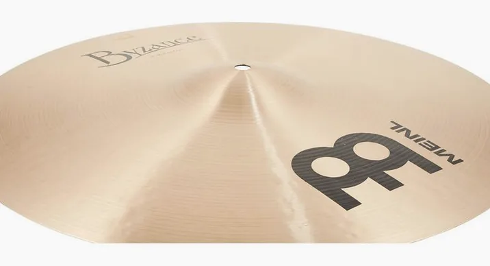 Meinl 18" Byzance Medium Crash, dettaglio ravvicinato, photo 3