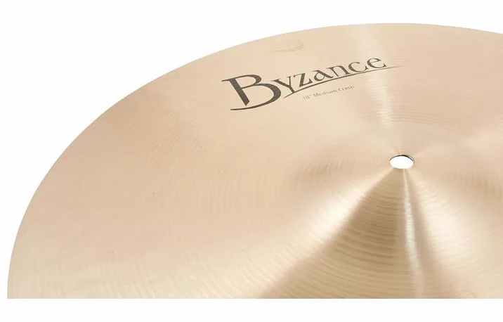 Meinl 18" Byzance Medium Crash, dettaglio ravvicinato, photo 4