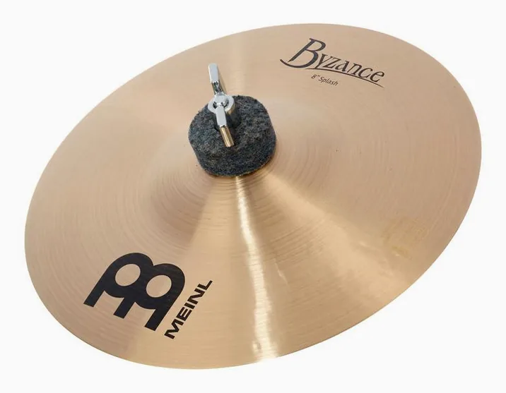 Meinl 08" Byzance Splash, vista frontale
