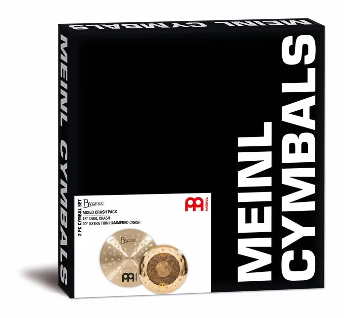 Meinl BMIX1 Crash Pack, vista di lato, photo 4