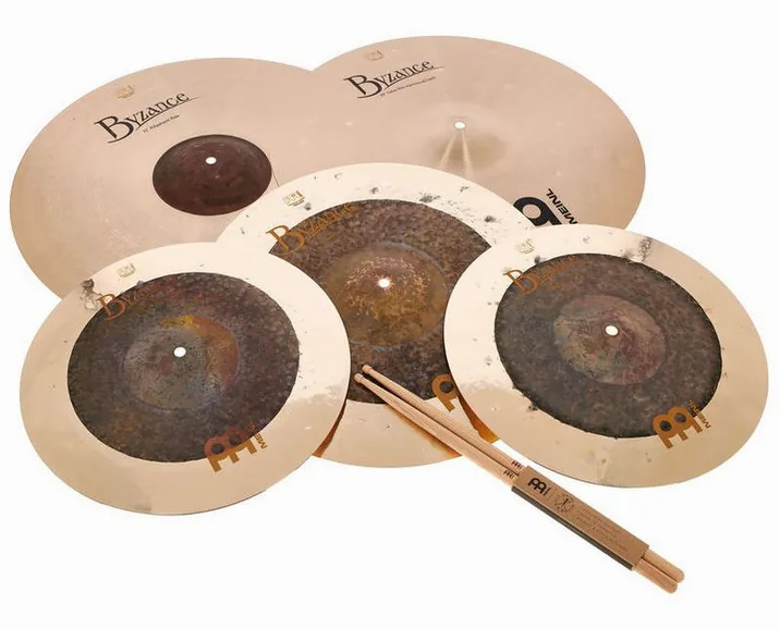 Meinl Byzance Assorted Cymbal Set, dettaglio frontale