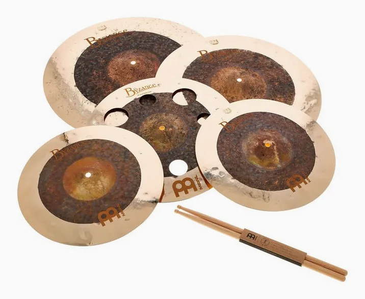 Meinl Byzance Dual Complete Cym. Set, vista frontale