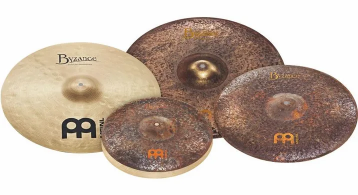 Meinl Byzance Mike Johnston Set, vista frontale