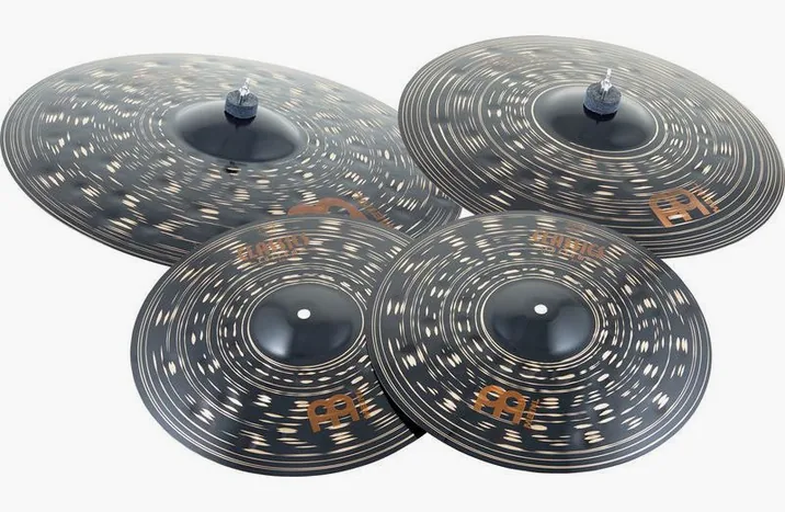 Meinl Classics Custom Dark Set, vista frontale