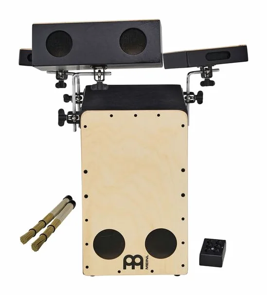 Meinl Cocktail Cajon Kit w. Pickup, vista di tre quarti, photo 4