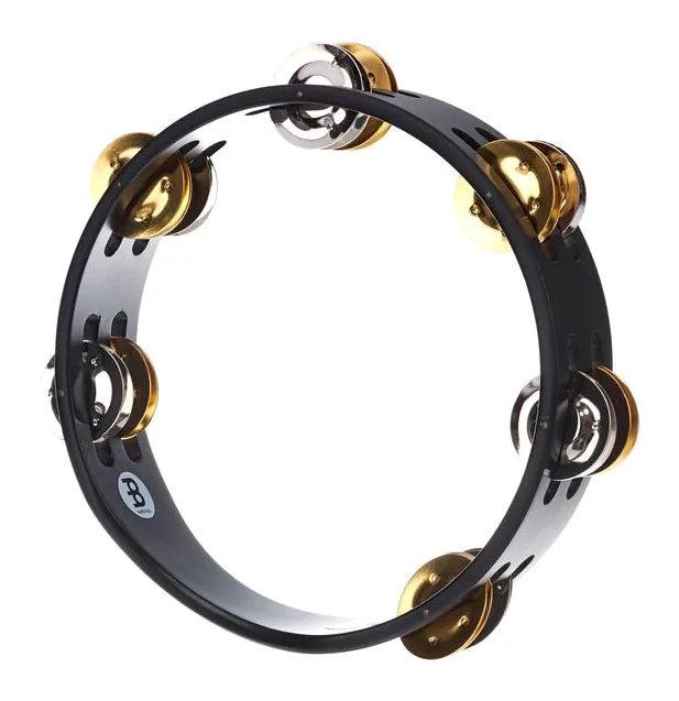 Meinl CTA2M-BK Compact Tambourine, vista dall'alto, photo 3
