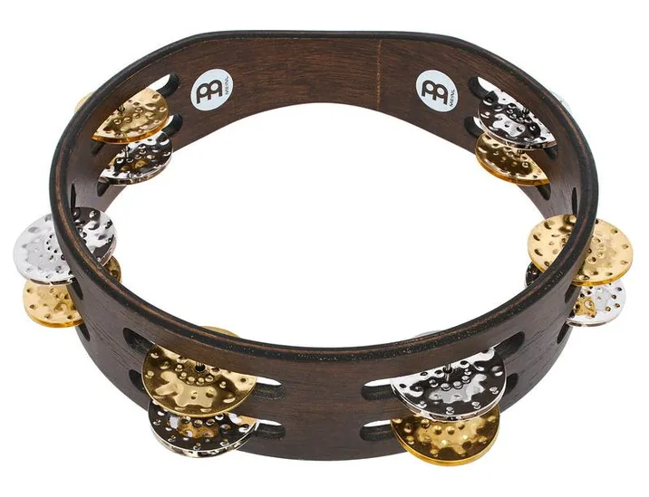 Meinl CTA2VM-WB Compact Tambourine, dettaglio frontale